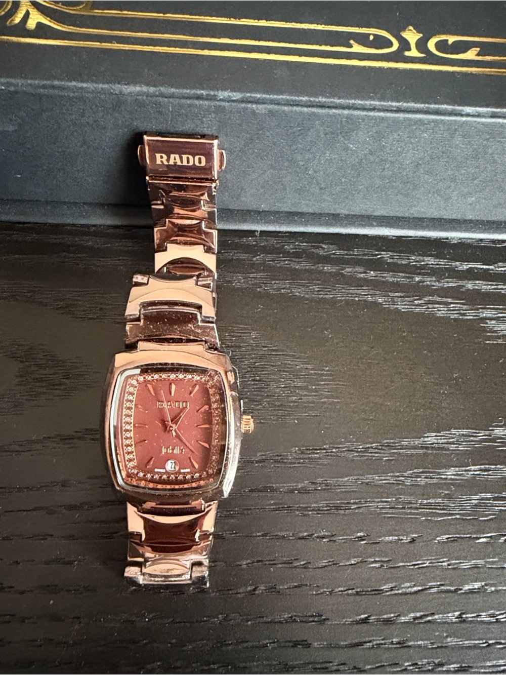 Rado Rose Gold Tone Women's Bracelet Watch